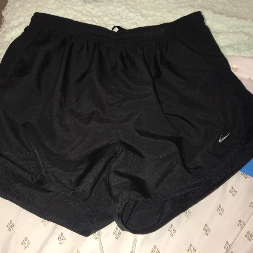 All black nike dri-fit shorts size medium